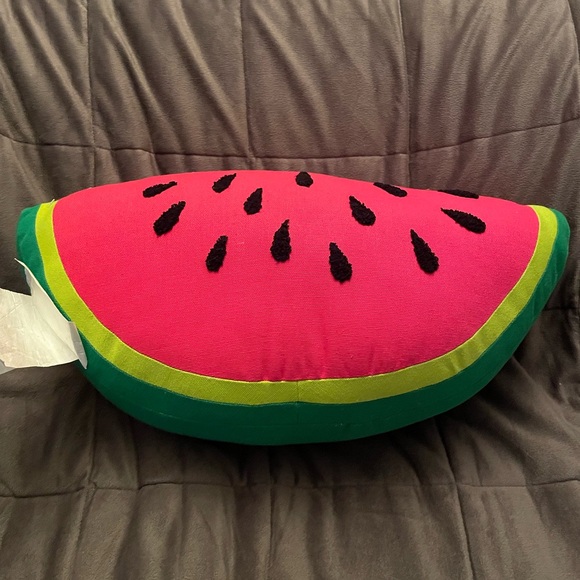 Pillowfort life is sweet watermelon decorative pillow - Picture 3 of 6